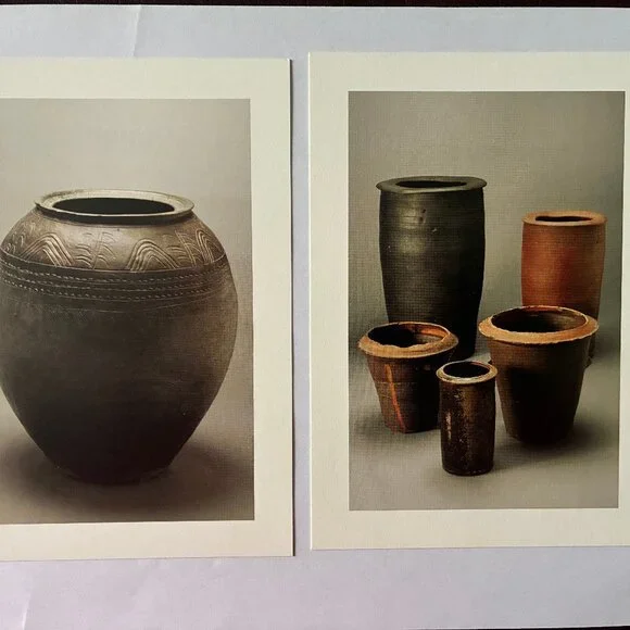 Set of 12 Prints from South Korea (5"x7") - Pottery, Tapestry, Fibers, & Culture - Picture 6 of 11